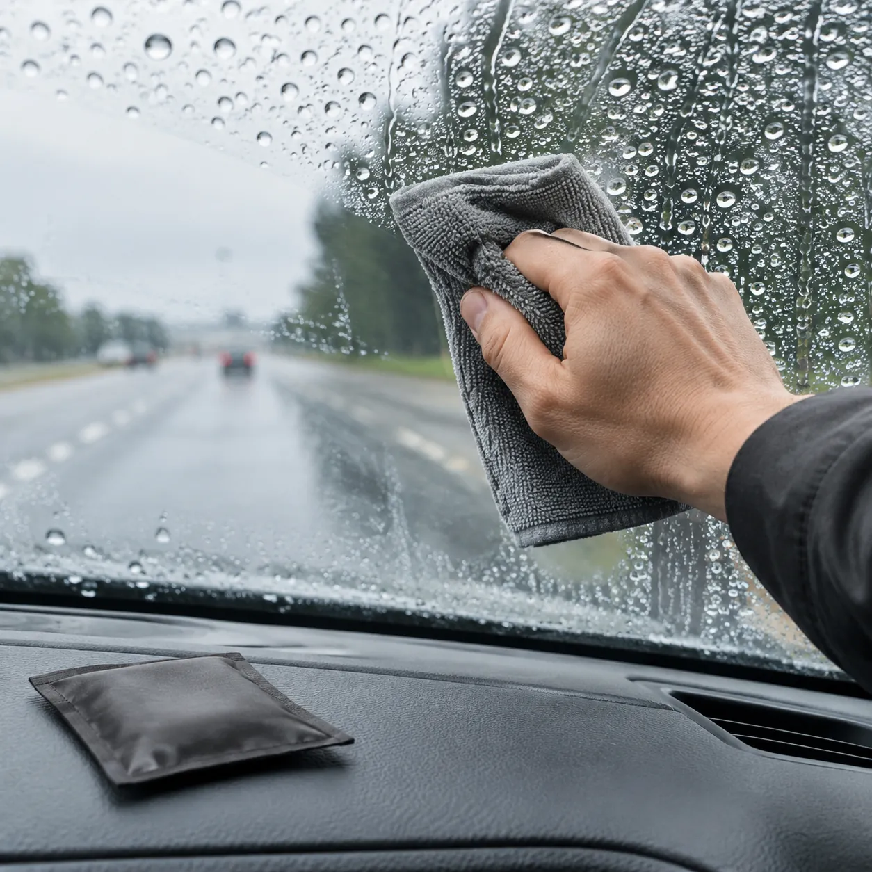 Hydrophobic Windshield Rain Repellent, 5 ml Sachets