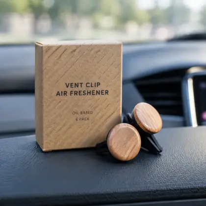 Vent Clip Air Fresheners, Oil-Based 6-Pack