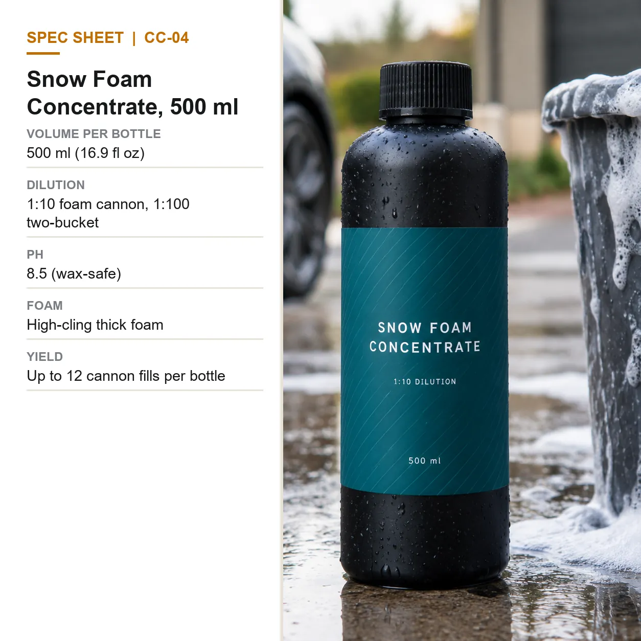 Snow Foam Concentrate, 500 ml